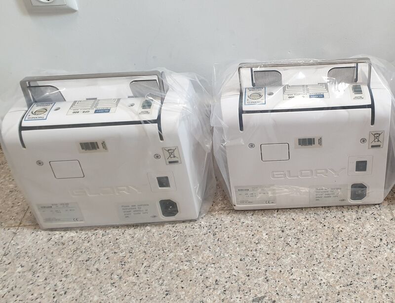 Masina de numarat bani utilizata Glory GFB 800 stare foarte buna, ca noua